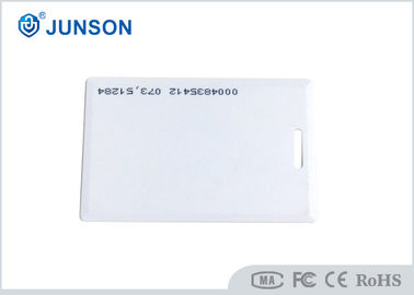 125KHz بطاقات هوية مخصصة سميكة للحصول على لوحة مفاتيح التحكم في الوصول ، ترددات 125Khz