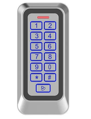 مقاوم للماء IP67 الحجرة المعدنية بطاقة RFID لوحة مفاتيح التحكم في الوصول بمفردها مع 1000 مستخدم