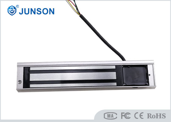 قفل باب مغناطيسي مقاوم للماء بباب واحد بجهد 12-24 فولت لوزن 280 كجم / 600 رطل IP67