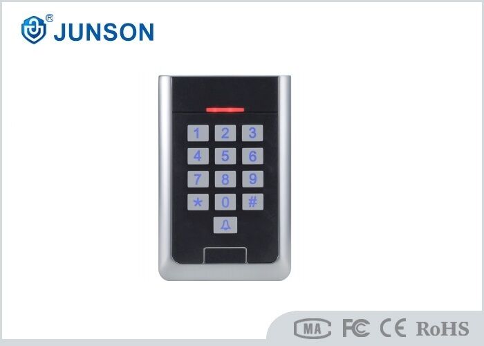 JS-K6903-K مستقل IP67 مقاوم للماء التحكم في الوصول لوحة مفاتيح معدنية مضادة للتخريب EM Mifare Wiegand 3000 مستخدم