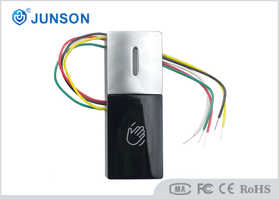 زر خروج صغير لا يعمل باللمس من سبائك الزنك DC12V مقاوم للماء IP68 مع مؤشر LED