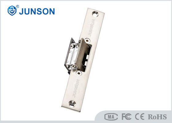 قفل الباب الزجاجي الكهربائية سترايك قفل مع الفولاذ المقاوم للصدأ المواد ، تفشل آمنة