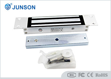 نقر الباب جبل قفل مغناطيسي JS-350MS الأمن 12V / 24V مع باب الاستشعار
