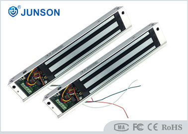 12 / 24V DC الكهرومغناطيسية قفل 600lbs JS-280SLD الزنك التشطيبات مع قفل الباب الاستشعار