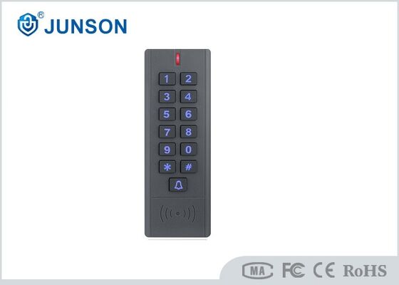 JS-K6909-S قارئ التحكم في الوصول RFID المقاوم للماء IP67 EM 125 كيلو هرتز Mifare 13.56 ميجا هرتز DC10-24V
