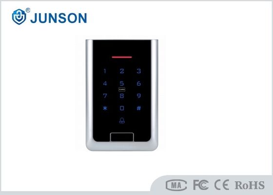 JS-K6903 التحكم في الوصول المستقل المقاوم للماء لوحة المفاتيح المصنوعة من سبائك الزنك EM Mifare Wiegand 3000 مستخدم