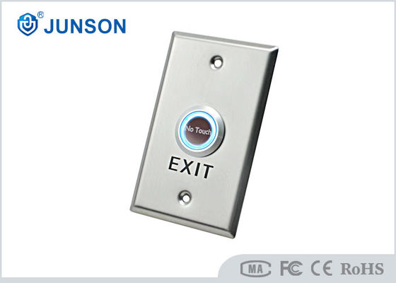 2 مم سماكة خروج دفع زر الرمل التشطيب 36VDC مفتاح تحرير الباب