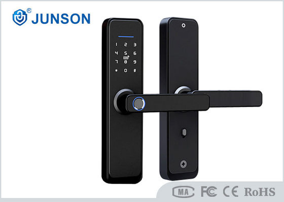 شاشة تعمل باللمس Tuya Wifi Smart Lock بصمة قفل الباب أقفال مادة سبائك الزنك للمنزل