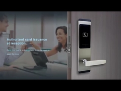 أقفال أبواب بطاقة مفتاح بدون تلامس 200 مللي أمبير مفتوحة مع إنذار