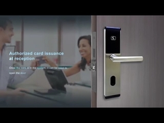 201 أقفال بطاقات Rfid من الفولاذ المقاوم للصدأ بدون اتصال FCC