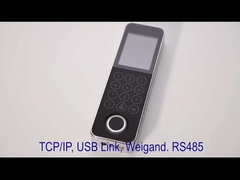 مقاوم للماء IP66 التحكم في الوصول بصمات الأصابع TCP IP 12V RS485 الحجرة المعدنية