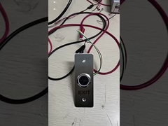 الفولاذ المقاوم للصدأ سمك 2 مم دفع زر خروج التبديل Touchless