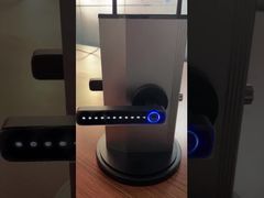 أعرض تطبيق Tuya APP بمقبض مربع أسود وقفل باب ببصمة الإصبع مع تحديد سريع للقفل بالنسبة لك