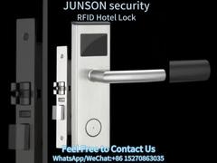 شاهد: أقفال فندق Glod RFID مع مفتاح مفتوح لليسار أو لليمين