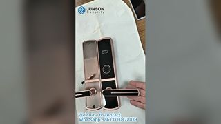 قفل RFID ذو تشطيب معدني ممتاز للفنادق الحديثة
