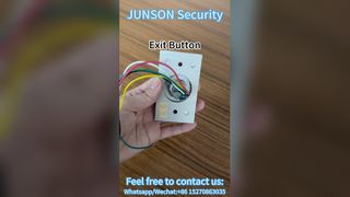 زر ضغط للخروج في حالات الطوارئ JS 85A تحكم موثوق في الوصول